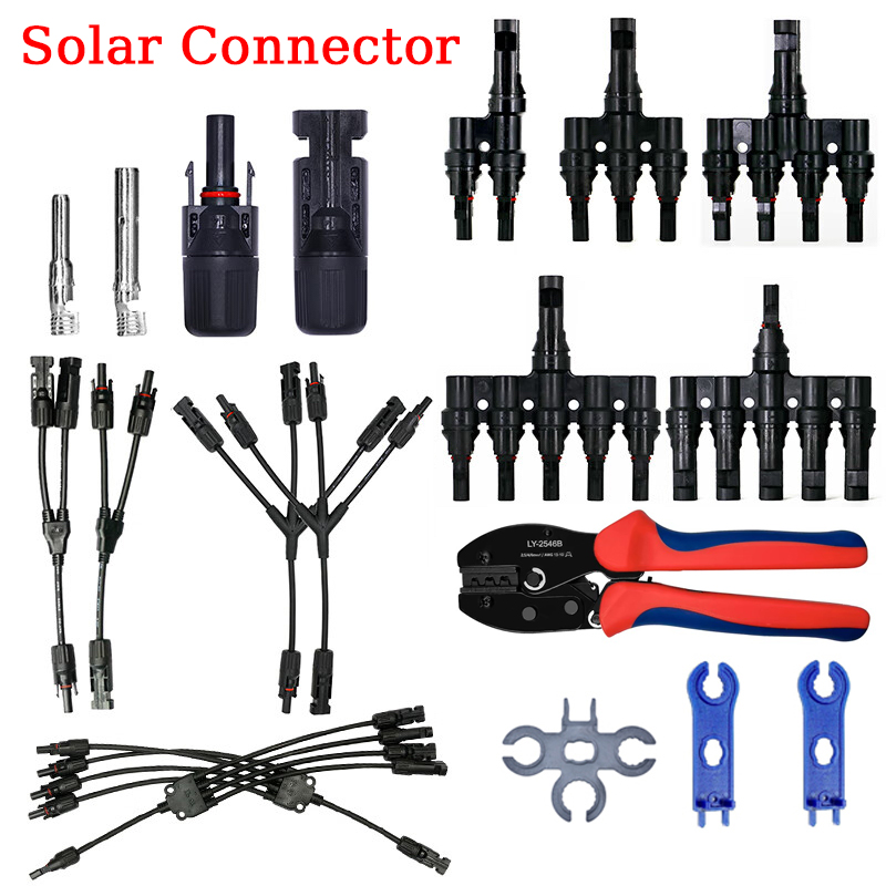 Solar Cable Mc4 Connector - 太陽光発電コネクタ 1000V 30A T タイプ Y