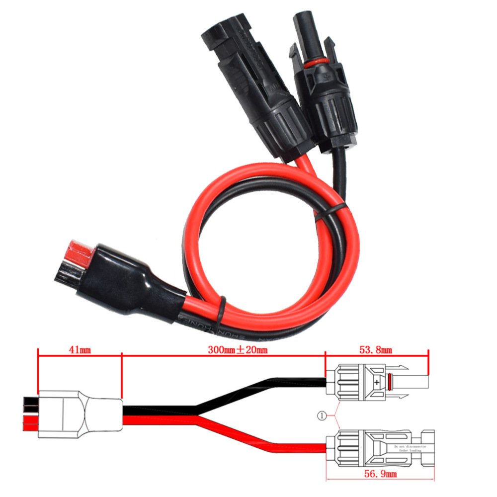 ソーラーエネルギーMC4-30Aアダプターコネクタケーブル（ - Solar Cable Mc4 Connector のレビューと価格