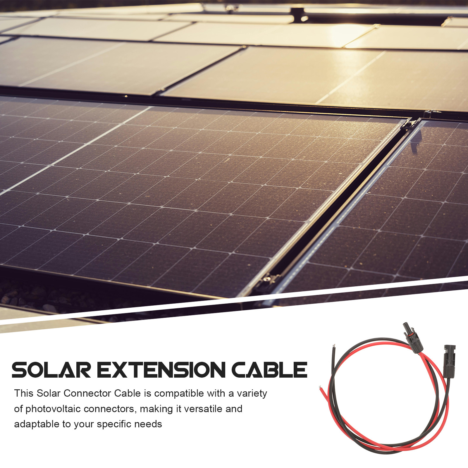 2個入りソーラーコネクターケーブル、MC4コネクター対応、持 - Solar Cable Mc4 Connector のレビューと価格
