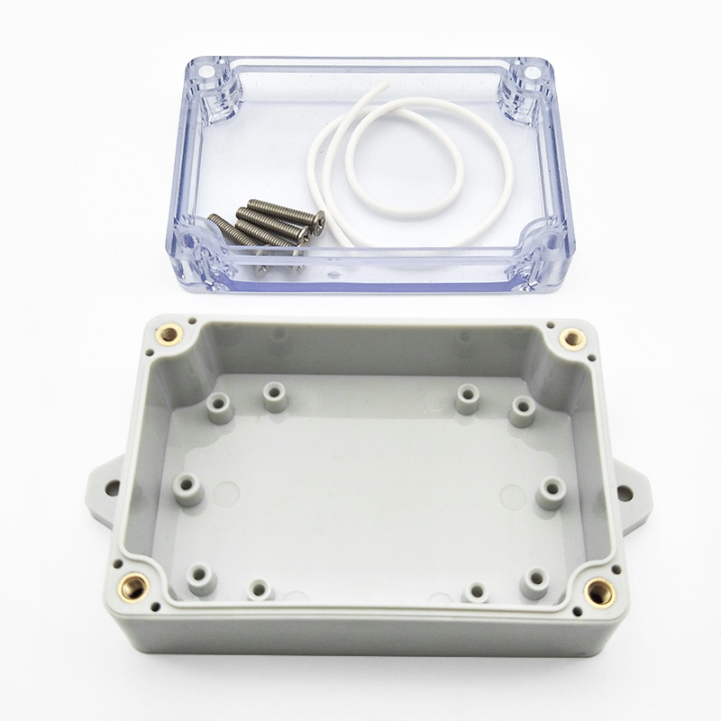 固定穴付き防水電気ジャンクションボックス,透明カバー,100 - Cable Gland Waterproof のレビューと価格