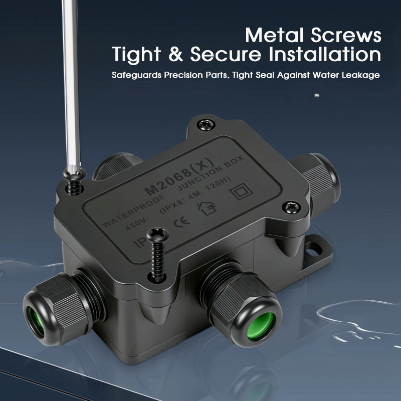 IP68防水ジャンクションボックス PA66高速配線端子台  - Cable Gland Waterproof のレビューと価格