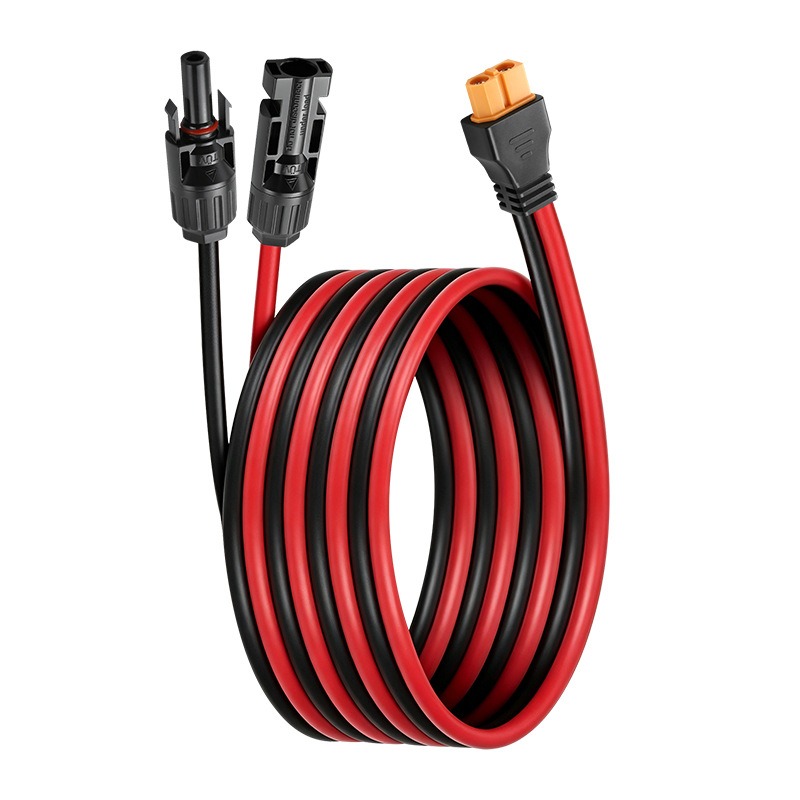 12AWGソーラーゴムコーティングXT60/60iコネクタか - Solar Cable Mc4 Connector のレビューと価格