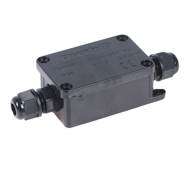 2 ウェイ屋外防水 IP66 電気ケーブルワイヤーコネクタジ - Cable Gland Waterproof のレビューと価格